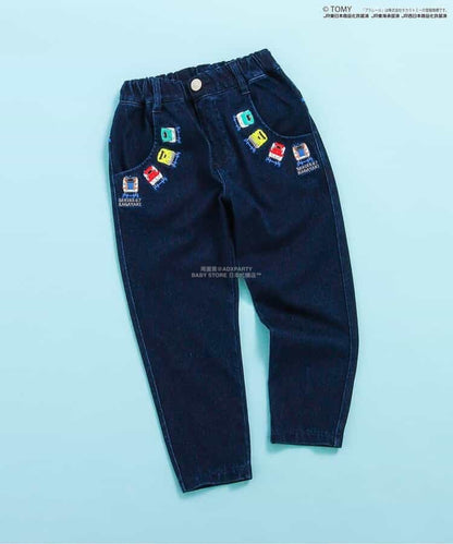 Moujonjon Hungry Heart JR Shinkansen Top (90-130cm) for Boys (Summer TOPS) (Railway Series) 