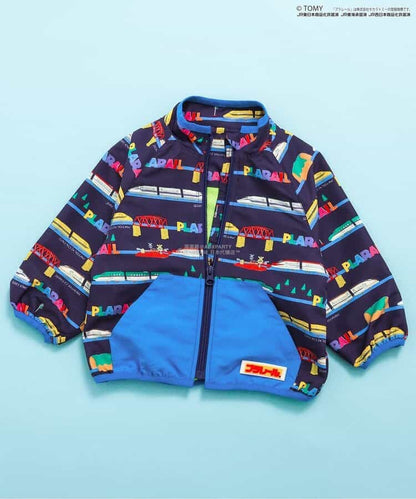 Moujonjon Hungry Heart JR Shinkansen Top (90-130cm) for Boys (Summer TOPS) (Railway Series) 