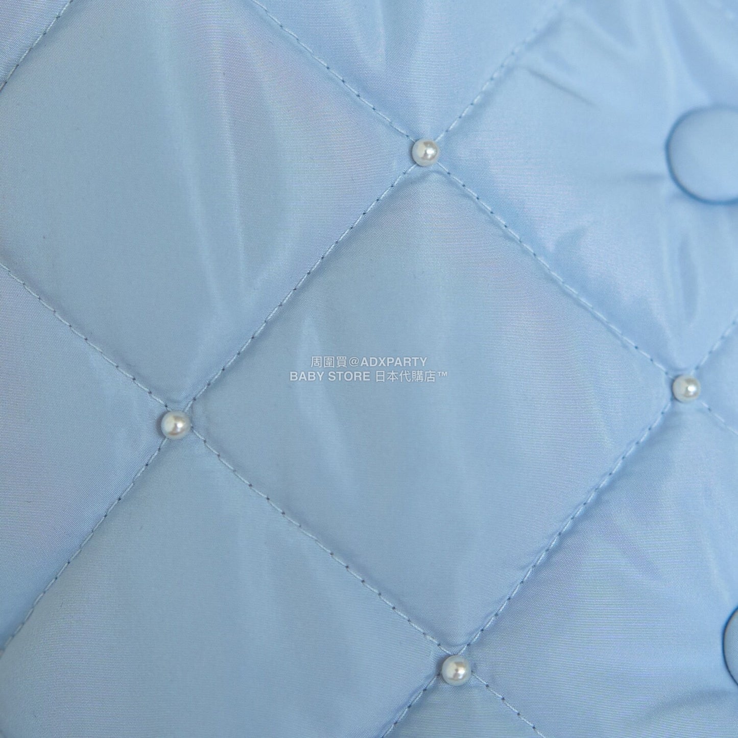 日本童裝 Ly# mine 珍珠絎縫荷葉邊收腰夾棉外套 100-150cm 女童款 冬季 (適合初秋、香港平均溫度）OUTERWEAR 