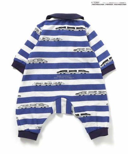 Moujonjon Hungry Heart JR Shinkansen Top (90-130cm) for Boys (Summer TOPS) (Railway Series) 