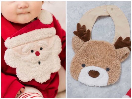 日本直送 apres les cours 口水巾 日常用品 Christmas 聖誕快樂特輯 聖誕服裝/飾物配件 聖誕紅/新年紅