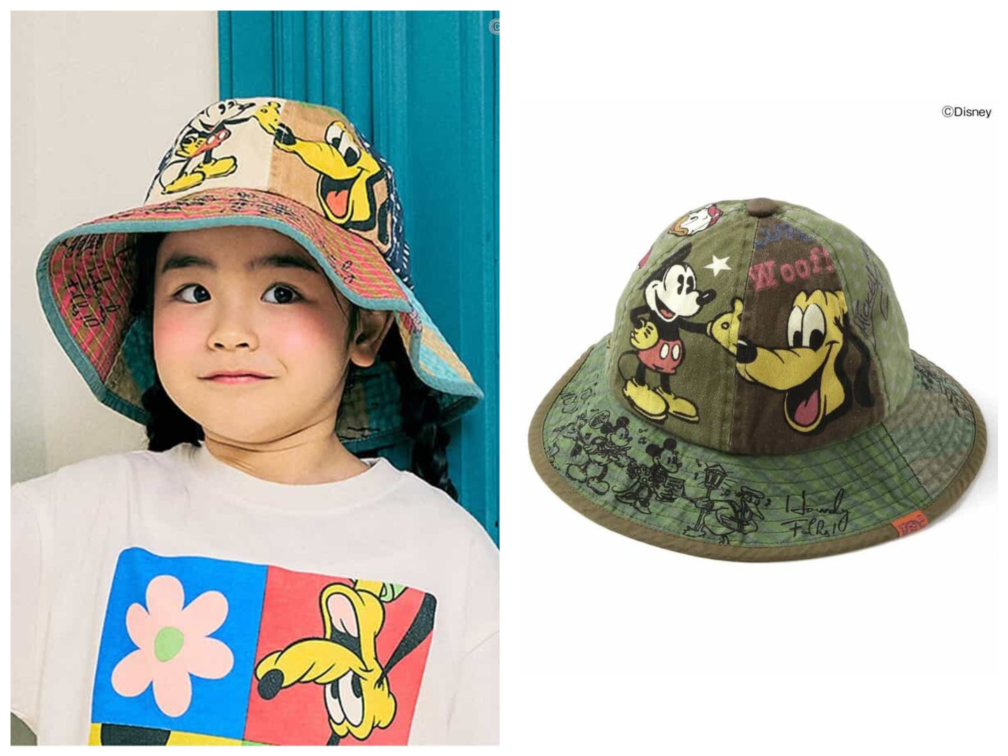 日本直送 F.O.KIDS x Disney 漁夫帽 50-56cm 帽系列