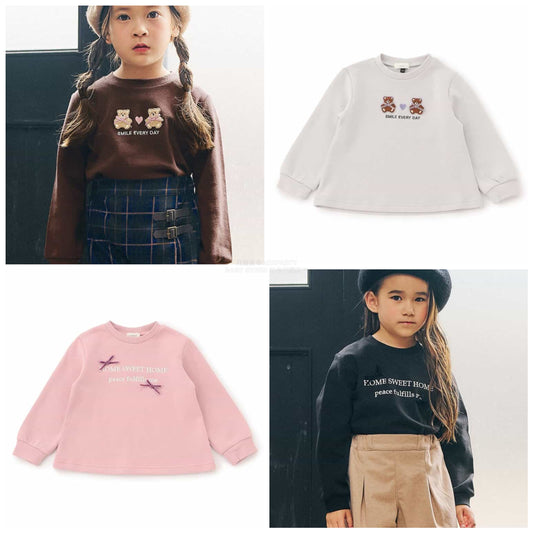 日本童裝 SERAPH 休閒上衣 80-140cm 女童款 秋季 TOPS