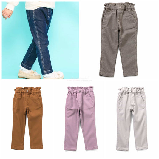 日本童裝 SERAPH 彈力長褲 80-140cm 女童款 秋季 PANTS