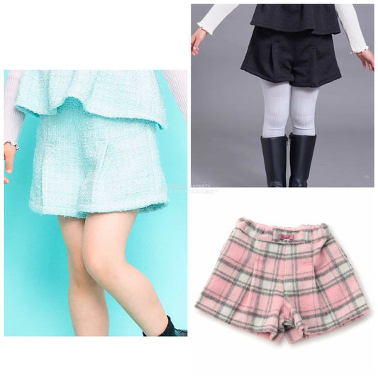 日本童裝 SERAPH 休閒短褲 80-140cm 女童款 秋季 PANTS