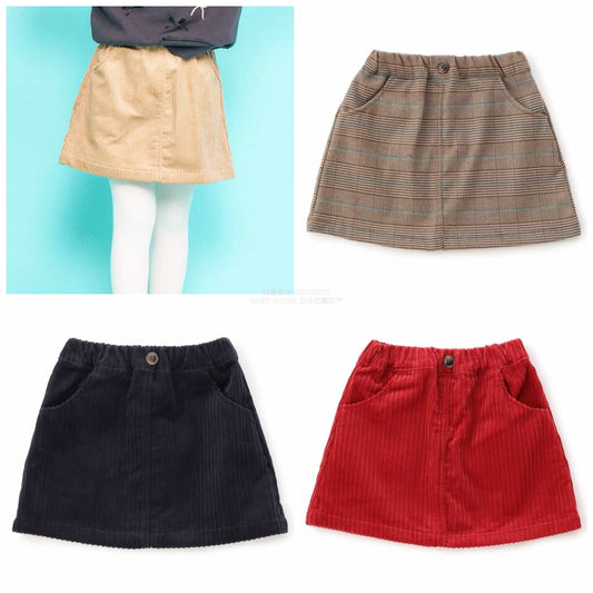 日本童裝 SERAPH 休閒短裙 80-140cm 女童款 秋季 SKIRTS