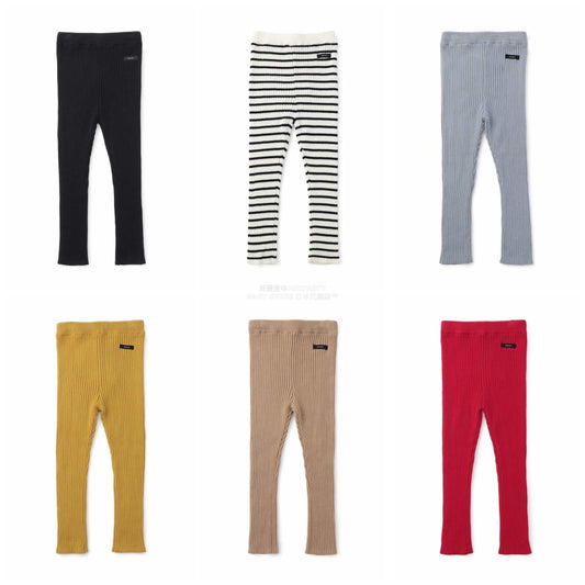 日本童裝 SERAPH 針織彈力緊身褲 70-140cm 女童款 秋季 PANTS