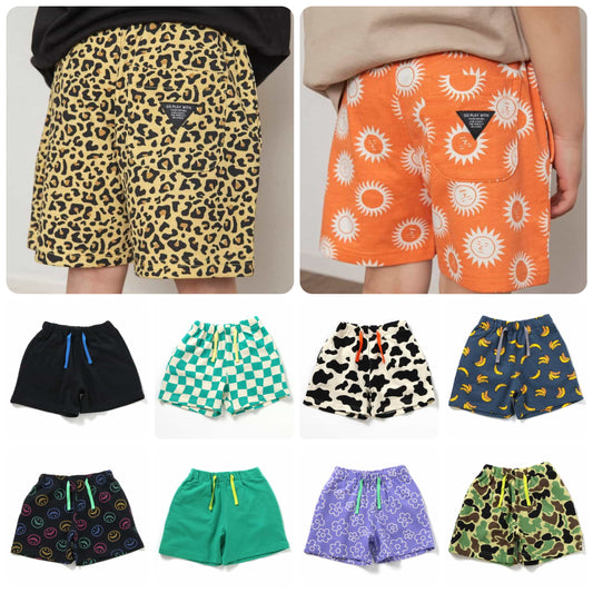 Japanese children's clothing BREEZE casual shorts 80-150cm boys/girls summer TOPS 