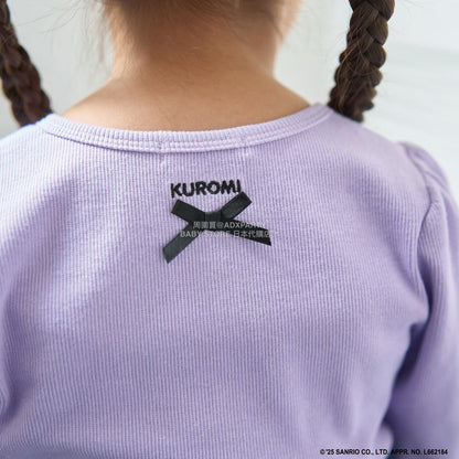 日本童裝 Ly# mine x Sanrio 刺繡圖案上衣 100-140cm 女童款 冬季 TOPS