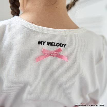 日本童裝 Ly# mine x Sanrio 刺繡圖案上衣 100-140cm 女童款 冬季 TOPS