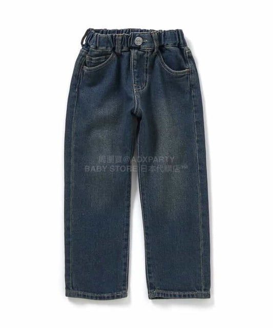 日本童裝 BREEZE 直筒牛仔長褲 90-150cm 男童款/女童款 春季 PANTS
