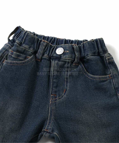 日本童裝 BREEZE 直筒牛仔長褲 90-150cm 男童款/女童款 春季 PANTS