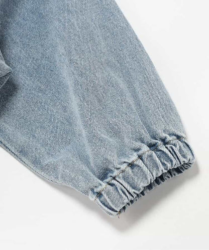 日本童裝 BREEZE 緞帶牛仔外套 90-140cm 女童款 春季 OUTERWEAR