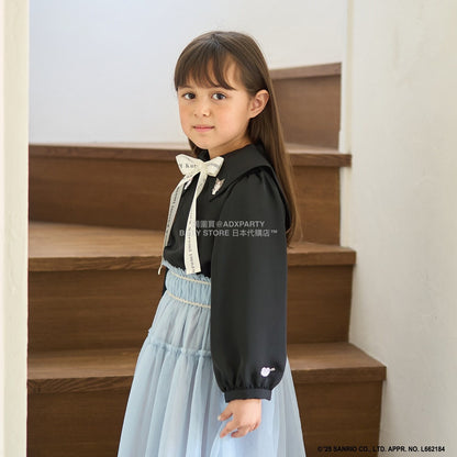 日本童裝 Ly# mine x Sanrio 蝴蝶結襯衫 100-140cm 女童款 冬季 TOPS