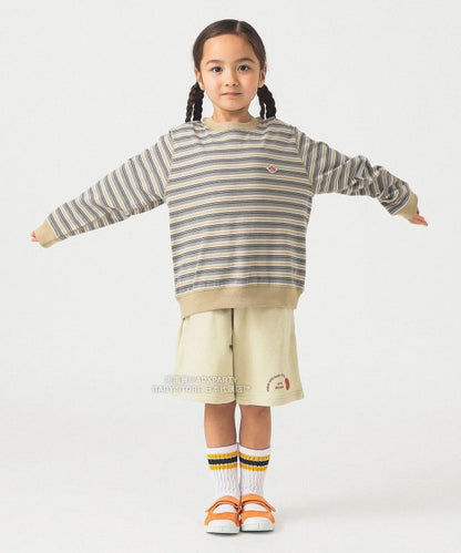 Japanese Kids' BEAMS mini JR Sobu Line, Yamanote Line, and Chuo Line Train Tops 90-150cm Boys' Summer TOPS Railway Series 