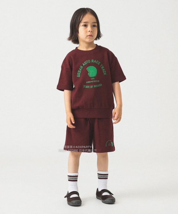 Japanese Kids' BEAMS mini JR Sobu Line, Yamanote Line, and Chuo Line Train Tops 90-150cm Boys' Summer TOPS Railway Series 