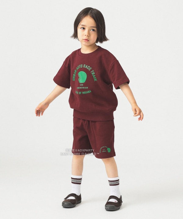 Japanese Kids' BEAMS mini JR Sobu Line, Yamanote Line, and Chuo Line Train Tops 90-150cm Boys' Summer TOPS Railway Series 