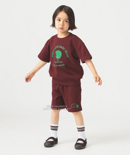 Japanese Kids' BEAMS mini JR Sobu Line, Yamanote Line, and Chuo Line Train Tops 90-150cm Boys' Summer TOPS Railway Series 
