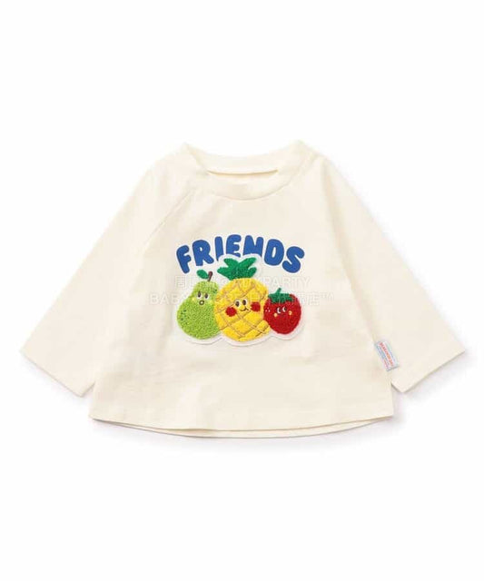 日本童裝 BREEZE 毛毛公仔上衣 70-80cm 男童款/女童款 初生嬰兒 春季 TOPS