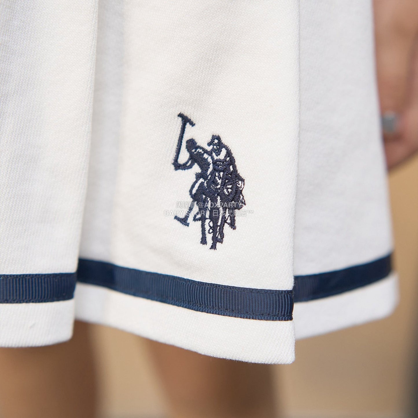 日本童裝 Ly# mine x US POLO ASSN. 百褶短裙 100-150cm 女童款 冬季 SKIRTS
