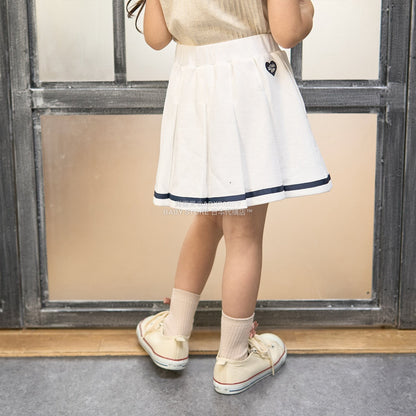 日本童裝 Ly# mine x US POLO ASSN. 百褶短裙 100-150cm 女童款 冬季 SKIRTS