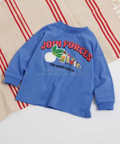 日本童裝 BREEZE 貼布圖案上衣 80-140cm 男童款/女童款 春季 TOPS