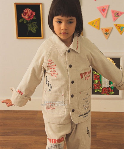 Japanese Kids' BEAMS mini JR Sobu Line, Yamanote Line, and Chuo Line Train Tops 90-150cm Boys' Summer TOPS Railway Series 