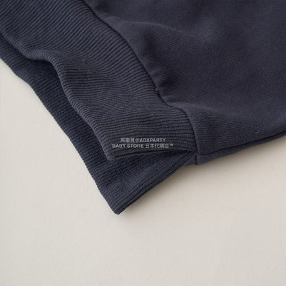 日本童裝 Ly# mine x US POLO ASSN. logo刺繡領衛衣 100-150cm 女童款 冬季 TOPS