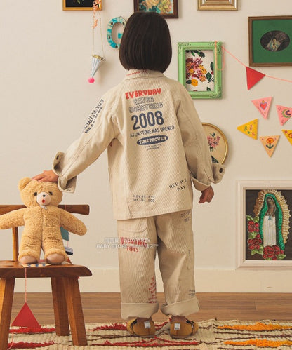 Japanese Kids' BEAMS mini JR Sobu Line, Yamanote Line, and Chuo Line Train Tops 90-150cm Boys' Summer TOPS Railway Series 