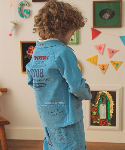 Japanese Kids' BEAMS mini JR Sobu Line, Yamanote Line, and Chuo Line Train Tops 90-150cm Boys' Summer TOPS Railway Series 