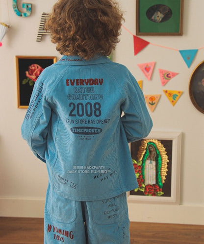 Japanese Kids' BEAMS mini JR Sobu Line, Yamanote Line, and Chuo Line Train Tops 90-150cm Boys' Summer TOPS Railway Series 