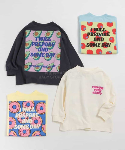 日本童裝 BREEZE 印花圖案上衣 80-140cm 男童款/女童款 春季 TOPS