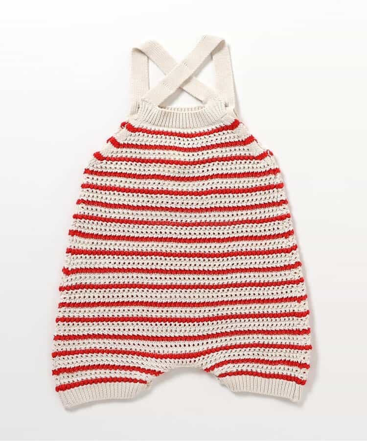 日本童裝 BREEZE 針織連衣 70-80cm 男童款/女童款 初生嬰兒 春季 Jumpsuit