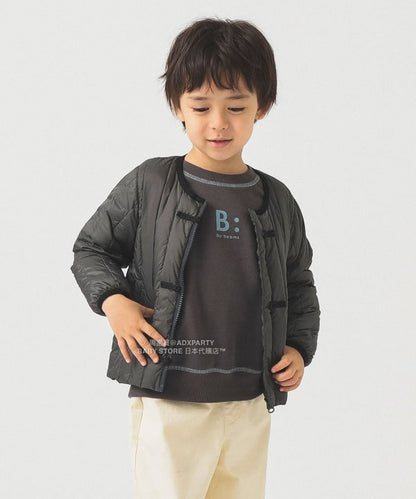 日本童裝 B:MING by BEAMS 【別注版】TAION 防水系列 盤扣羽絨外套 100-140cm 男童款/女童款 秋冬季 (適合香港平均溫度、寒冷天氣、溫度低天氣）OUTERWEAR 
