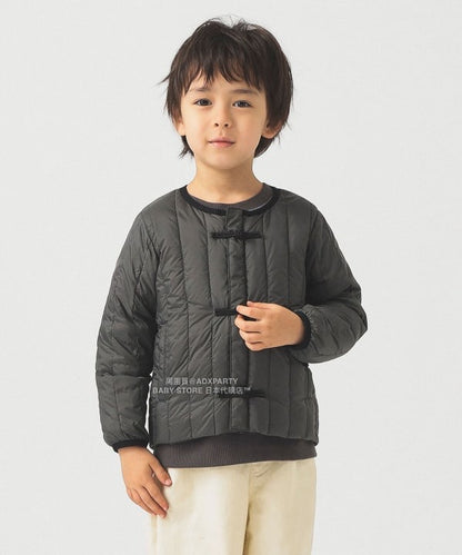 日本童裝 B:MING by BEAMS 【別注版】TAION 防水系列 盤扣羽絨外套 100-140cm 男童款/女童款 秋冬季 (適合香港平均溫度、寒冷天氣、溫度低天氣）OUTERWEAR 