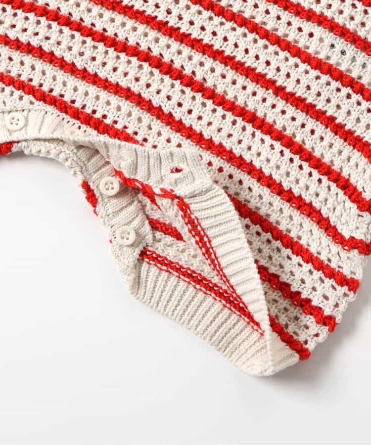 日本童裝 BREEZE 針織連衣 70-80cm 男童款/女童款 初生嬰兒 春季 Jumpsuit