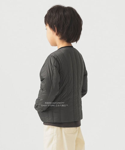 日本童裝 B:MING by BEAMS 【別注版】TAION 防水系列 盤扣羽絨外套 100-140cm 男童款/女童款 秋冬季 (適合香港平均溫度、寒冷天氣、溫度低天氣）OUTERWEAR 