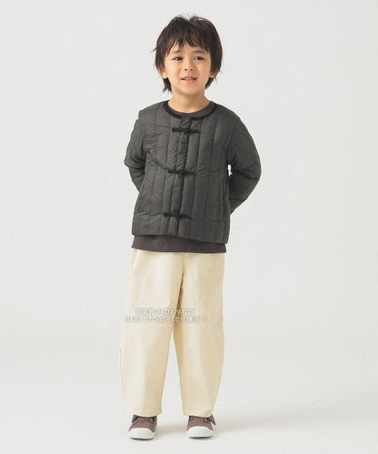 日本童裝 B:MING by BEAMS 【別注版】TAION 防水系列 盤扣羽絨外套 100-140cm 男童款/女童款 秋冬季 (適合香港平均溫度、寒冷天氣、溫度低天氣）OUTERWEAR 