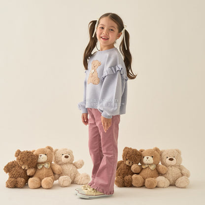 日本童裝 Ly# mine 小熊提花針織毛衣 110-140cm 女童款 冬季 TOPS