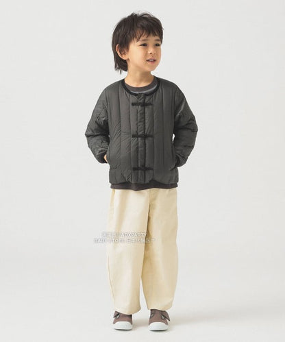 日本童裝 B:MING by BEAMS 【別注版】TAION 防水系列 盤扣羽絨外套 100-140cm 男童款/女童款 秋冬季 (適合香港平均溫度、寒冷天氣、溫度低天氣）OUTERWEAR 