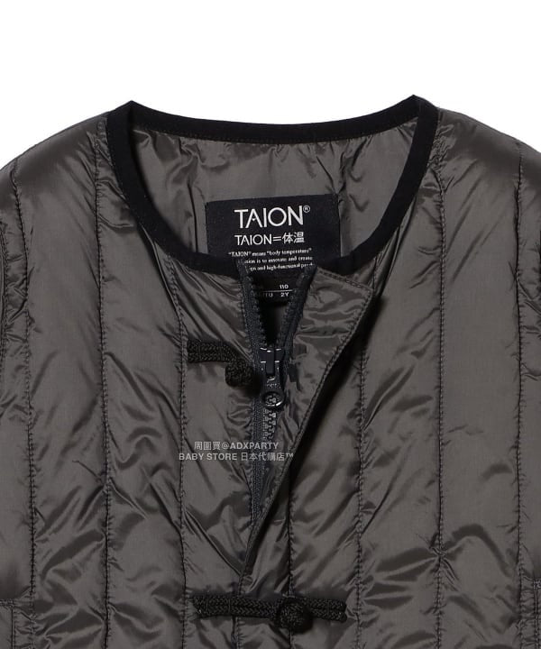 日本童裝 B:MING by BEAMS 【別注版】TAION 防水系列 盤扣羽絨外套 100-140cm 男童款/女童款 秋冬季 (適合香港平均溫度、寒冷天氣、溫度低天氣）OUTERWEAR 