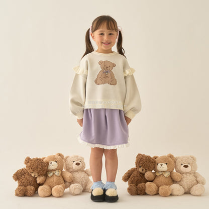 日本童裝 Ly# mine 小熊提花針織毛衣 110-140cm 女童款 冬季 TOPS