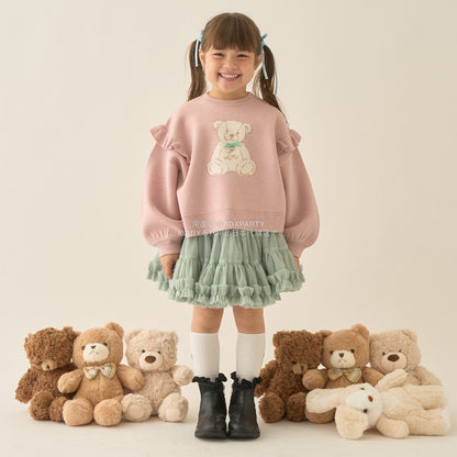 日本童裝 Ly# mine 小熊提花針織毛衣 110-140cm 女童款 冬季 TOPS