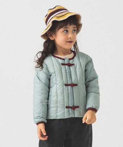 日本童裝 B:MING by BEAMS 【別注版】TAION 防水系列 盤扣羽絨外套 100-140cm 男童款/女童款 秋冬季 (適合香港平均溫度、寒冷天氣、溫度低天氣）OUTERWEAR 