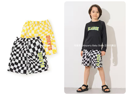 XLARGE KIDS UV-Proof Beach Shorts (90-140cm) for Boys (Japanese) Summer PANTS (Summer Swimwear Special) 