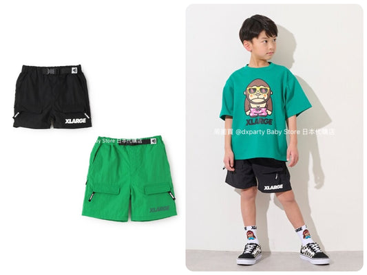 Japanese XLARGE KIDS Work Shorts 80-140cm Boys Summer PANTS