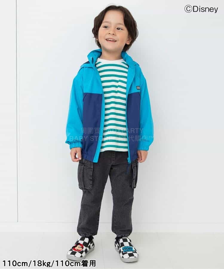 日本童裝 BREEZE 春系彩色風褸 80-160cm 男童款/女童款 春季 OUTERWEAR