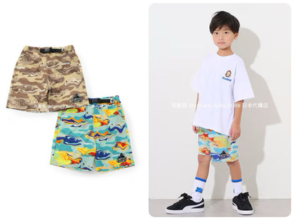 XLARGE KIDS Marble Camouflage Shorts (80-140cm) for Boys (Summer) 