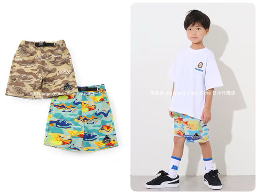 XLARGE KIDS Marble Camouflage Shorts (80-140cm) for Boys (Summer) 
