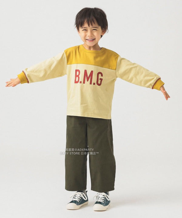 Japanese Kids' BEAMS mini JR Sobu Line, Yamanote Line, and Chuo Line Train Tops 90-150cm Boys' Summer TOPS Railway Series 